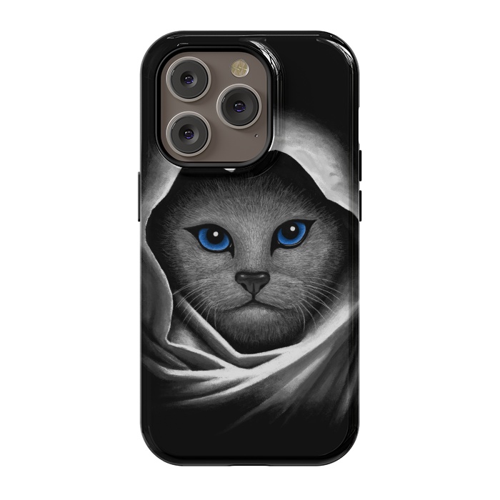 iPhone 14 Pro StrongFit Blue Eyes by Tummeow