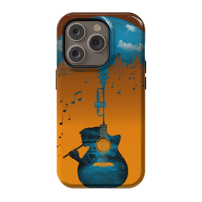 iPhone 14 Pro StrongFit Music Cover by Jay Maninang