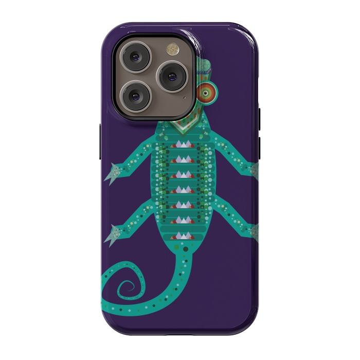 iPhone 14 Pro StrongFit chameleon by Parag K