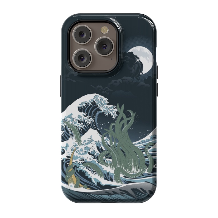 iPhone 14 Pro StrongFit The Wave off R'lyeh  by Samiel Art