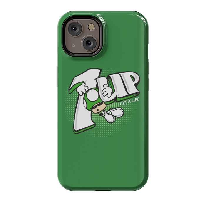 iPhone 14 StrongFit 1UP Get a Life by Samiel Art