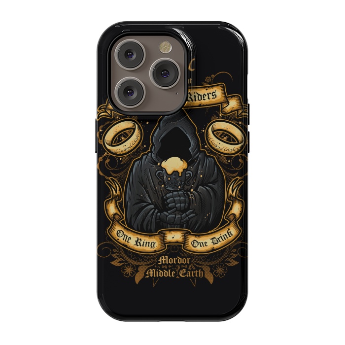 iPhone 14 Pro StrongFit The Nine Tavern by Q-Artwork
