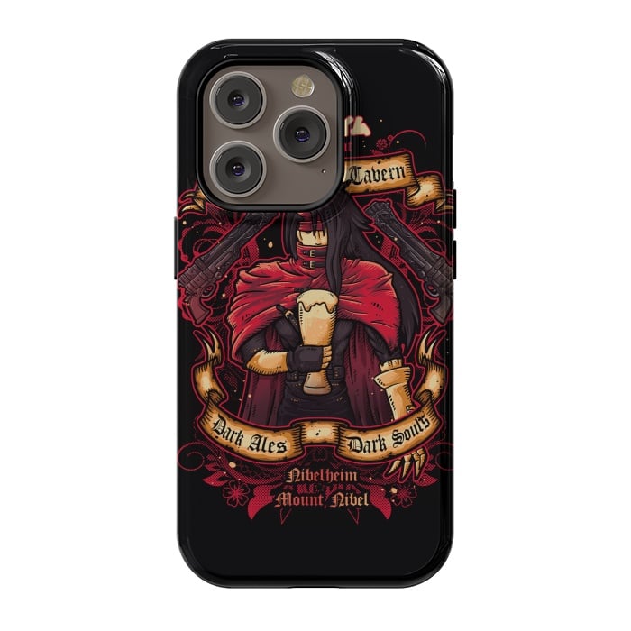 iPhone 14 Pro StrongFit The Mansion Tavern by Q-Artwork