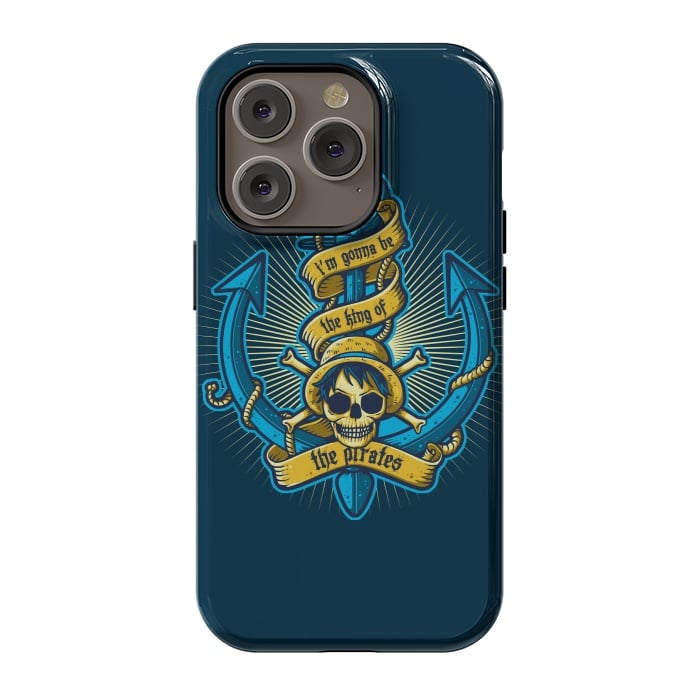 iPhone 14 Pro StrongFit King Of Pirates by Q-Artwork