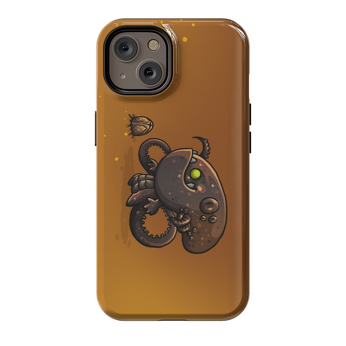 iPhone 14 StrongFit Cute Alien by Q-Artwork