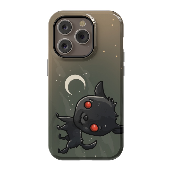 iPhone 14 Pro StrongFit Cute Black Shuck by Q-Artwork