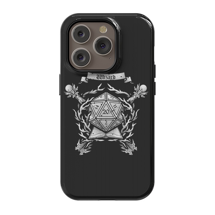 iPhone 14 Pro StrongFit Wizard Crest by Q-Artwork