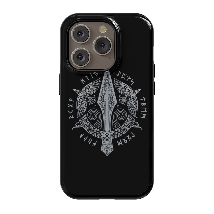 iPhone 14 Pro StrongFit GUNGNIR ( Odin's Spear ) by RAIDHO