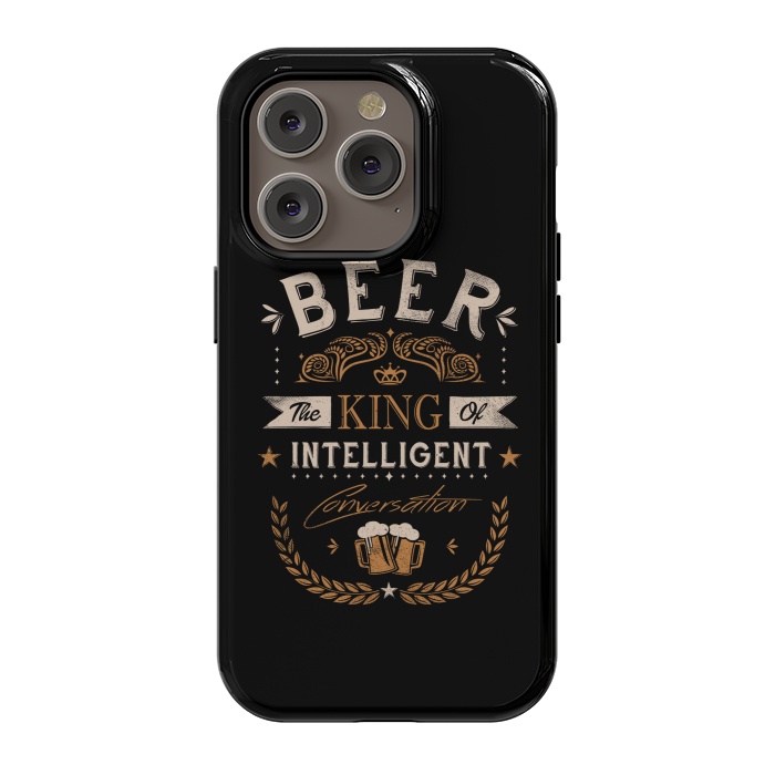 iPhone 14 Pro StrongFit Oh Beer by Grant Stephen Shepley
