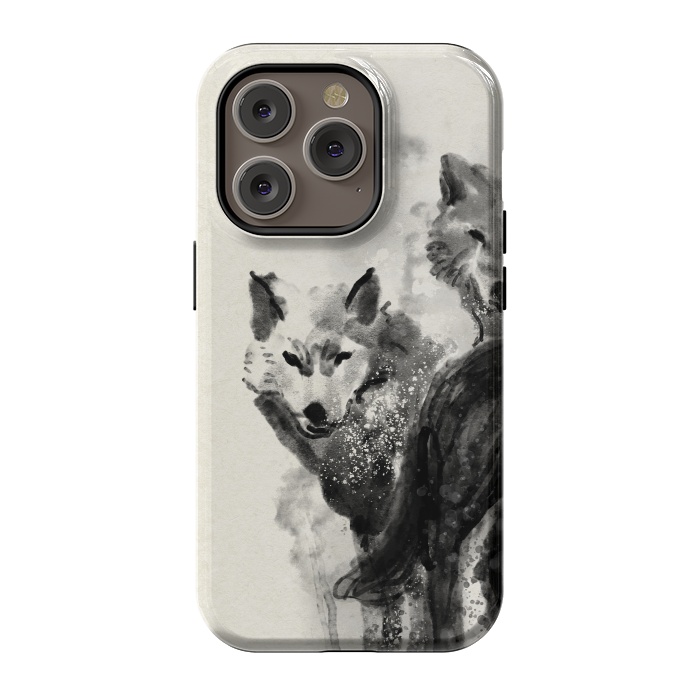 iPhone 14 Pro StrongFit Wolf by 38 Sunsets