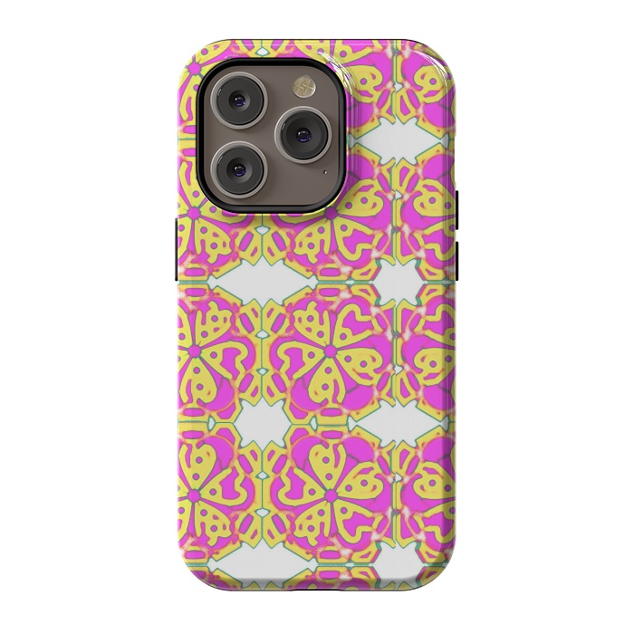 iPhone 14 Pro StrongFit The Spirit of the Flower by Bettie * Blue