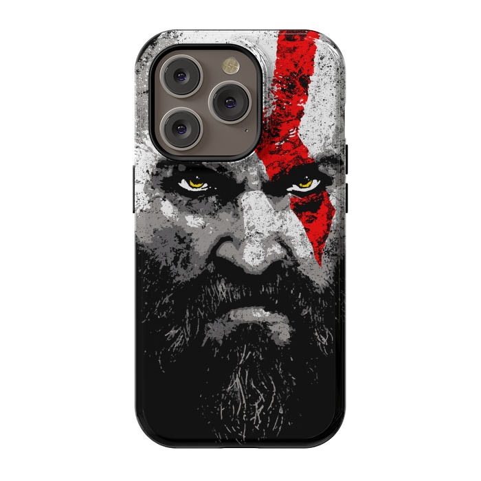 iPhone 14 Pro StrongFit Kratos by Mitxel Gonzalez
