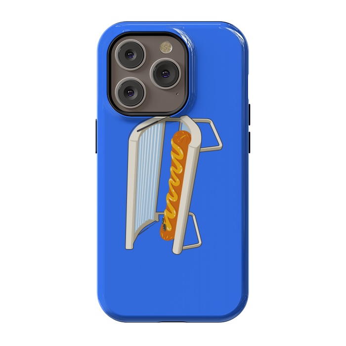 iPhone 14 Pro StrongFit Hotdog by Xylo Riescent
