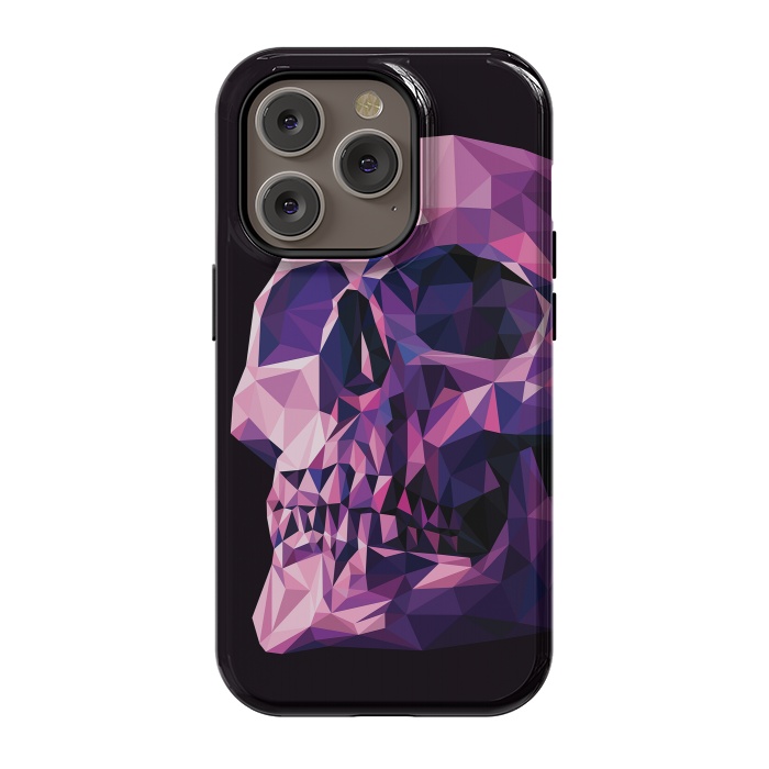 iPhone 14 Pro StrongFit Skull by Roland Banrévi