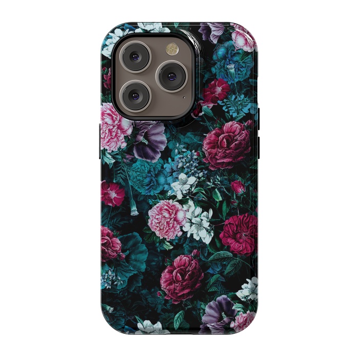 iPhone 14 Pro StrongFit Floral Pattern IV by Riza Peker