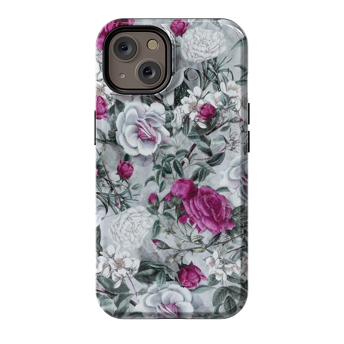 iPhone 14 StrongFit Floral Pattern V by Riza Peker