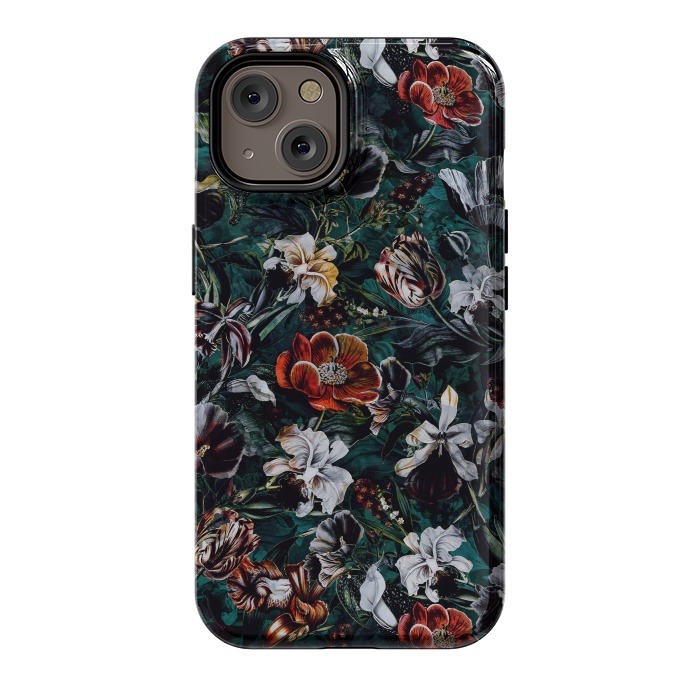 iPhone 14 StrongFit Floral Pattern VI by Riza Peker