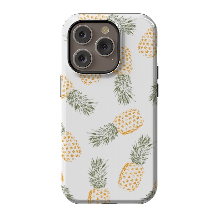 iPhone 14 Pro StrongFit Pineapples  by Rui Faria