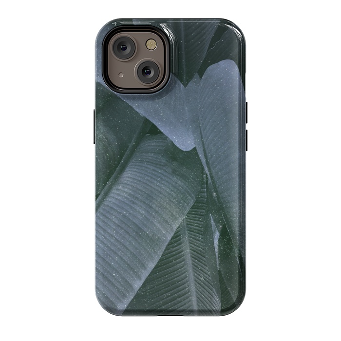 iPhone 14 StrongFit Cosmic Leaves by Rui Faria