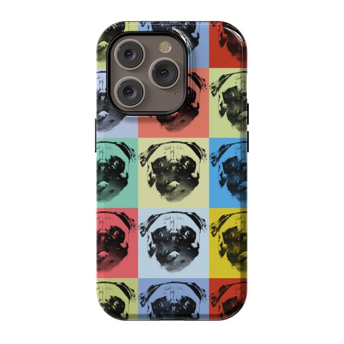 iPhone 14 Pro StrongFit pugs by Rui Faria
