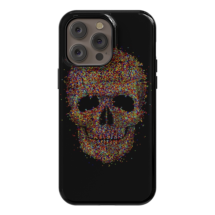 iPhone 14 Pro max StrongFit Acid Skull by Sitchko