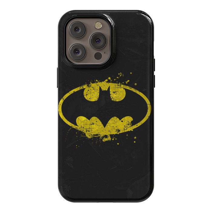iPhone 14 Pro max StrongFit Batman's Splash by Sitchko