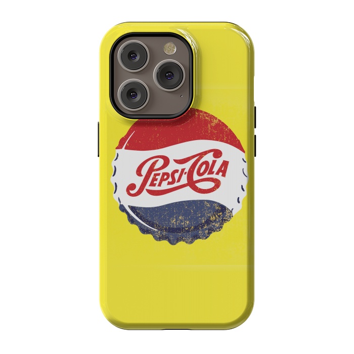iPhone 14 Pro StrongFit Vintage Pepsi by Sitchko