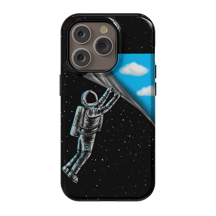 iPhone 14 Pro StrongFit Astronaut open the sky by Coffee Man