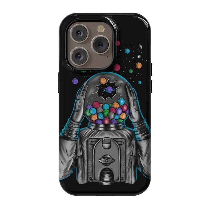 iPhone 14 Pro StrongFit Astronaut Explotion by Coffee Man