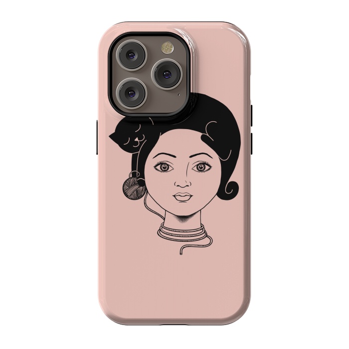 iPhone 14 Pro StrongFit Cat Lady by Coffee Man