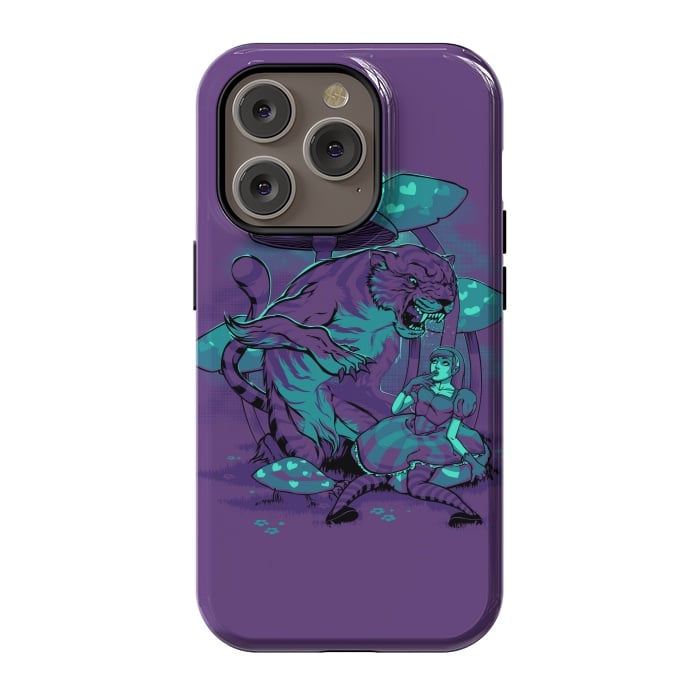 iPhone 14 Pro StrongFit Cheshire Cat by Draco