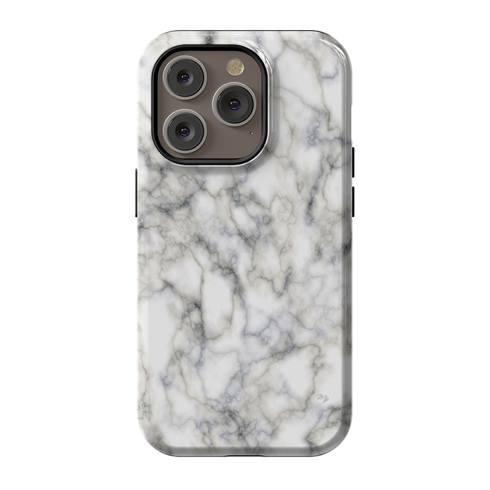 iPhone 14 Pro StrongFit Classic Marble by Martina