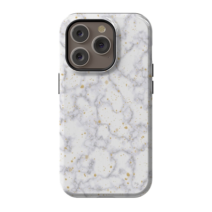 iPhone 14 Pro StrongFit Simply Marble by Martina