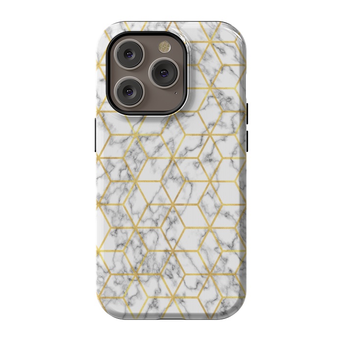 iPhone 14 Pro StrongFit Graphic Marble by Martina