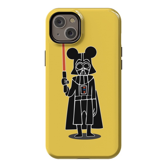 iPhone 14 Plus StrongFit Darth Vader Mouse Mickey Star Wars Disney by Alisterny
