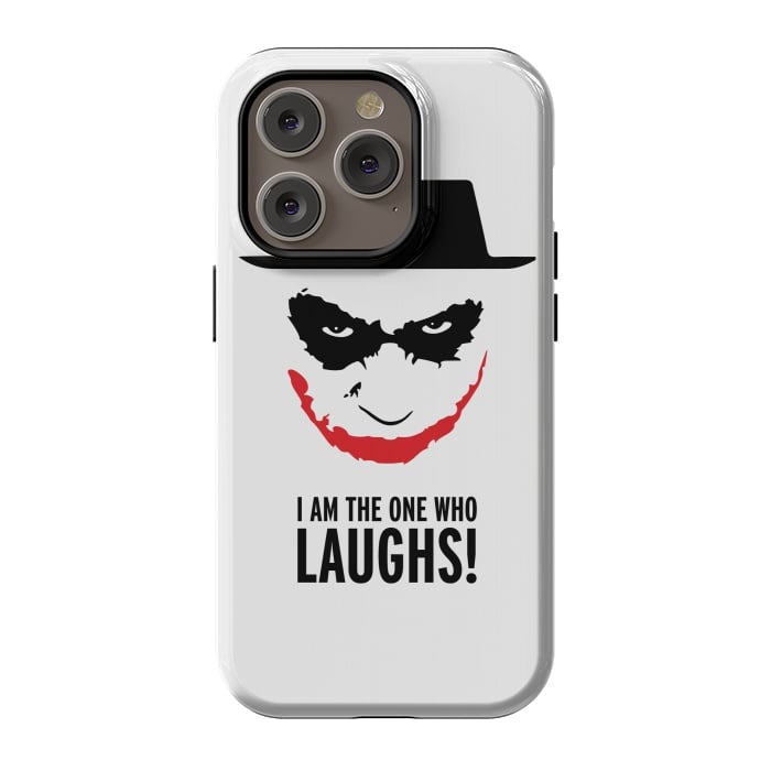 iPhone 14 Pro StrongFit Heisenberg Joker I Am The One Who Laughs Breaking Bad Dark Knight  by Alisterny