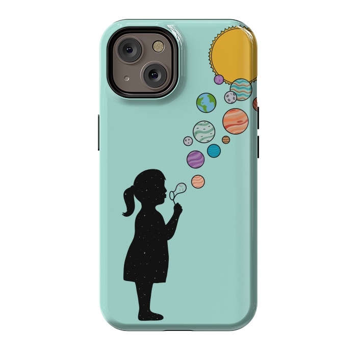 iPhone 14 StrongFit Planets bubbles by Coffee Man