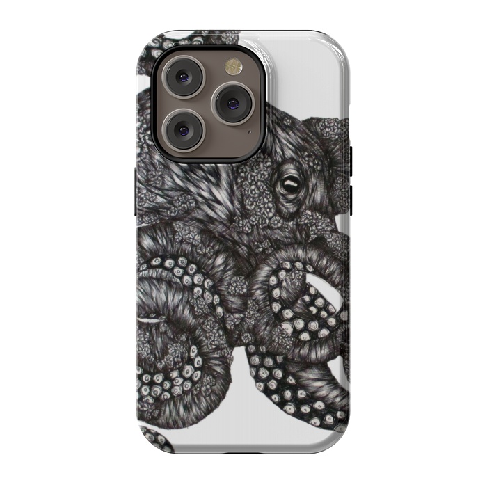iPhone 14 Pro StrongFit Barnacle Octopus by ECMazur 