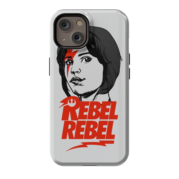 iPhone 14 StrongFit Rebel Rebel Jyn Erso David Bowie Star Wars Rogue One  by Alisterny