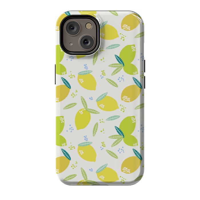 iPhone 14 StrongFit lemons by Edith May