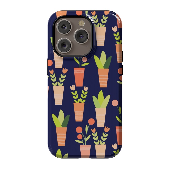 iPhone 14 Pro StrongFit little garden by Edith May