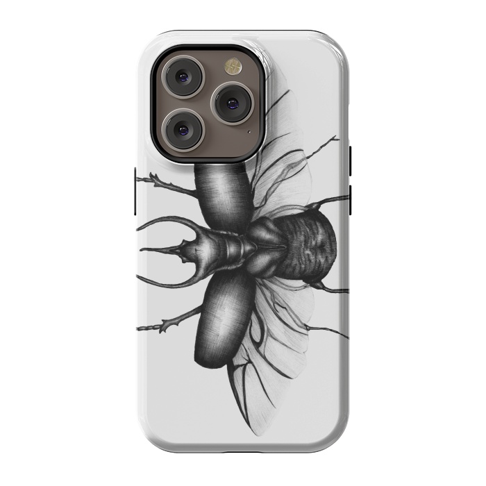 iPhone 14 Pro StrongFit Beetle Wings by ECMazur 