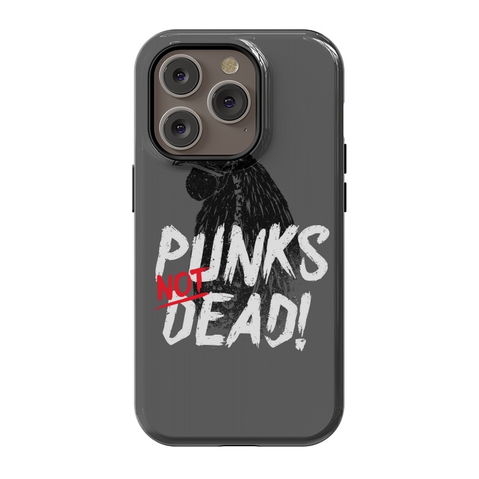 iPhone 14 Pro StrongFit Punks not dead! by Mitxel Gonzalez