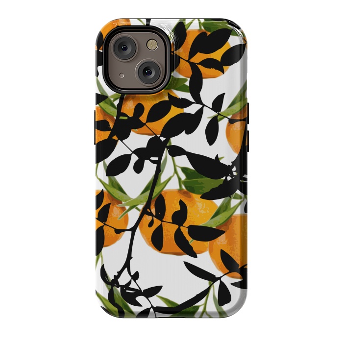 iPhone 14 StrongFit Hiding Oranges by Zala Farah