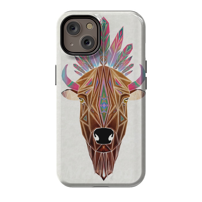 iPhone 14 StrongFit bison by Manoou