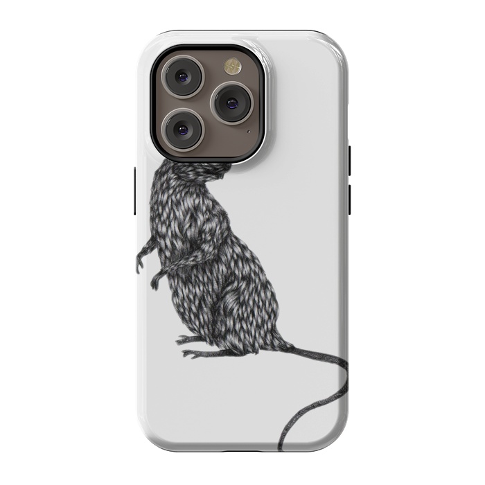 iPhone 14 Pro StrongFit Little Rat by ECMazur 