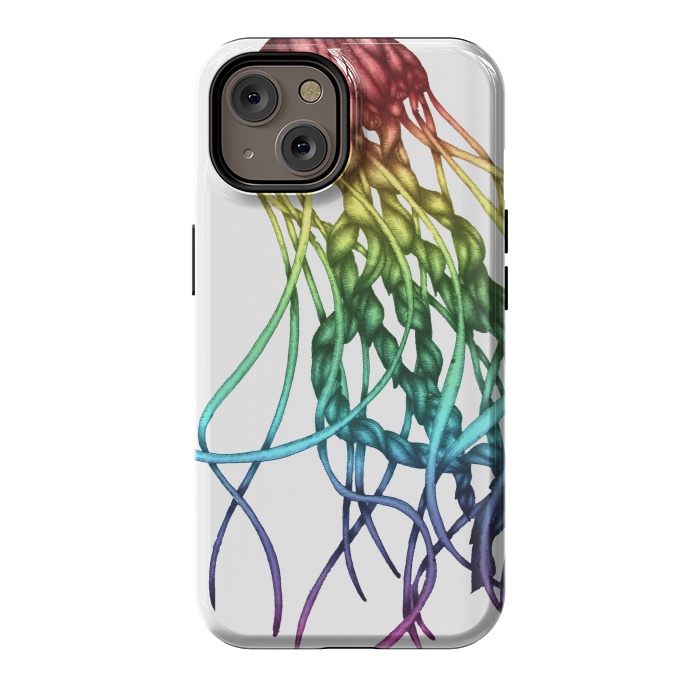 iPhone 14 StrongFit Rainbow Jelly by ECMazur 