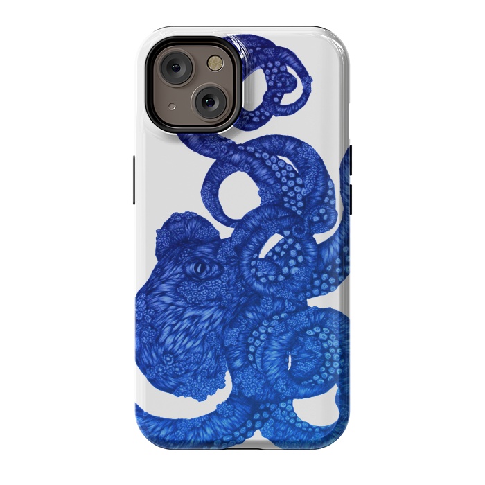 iPhone 14 StrongFit Ombre Octopus by ECMazur 