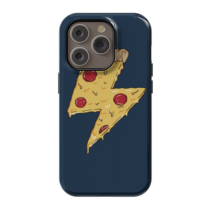 iPhone 14 Pro StrongFit Pizza Power by Coffee Man