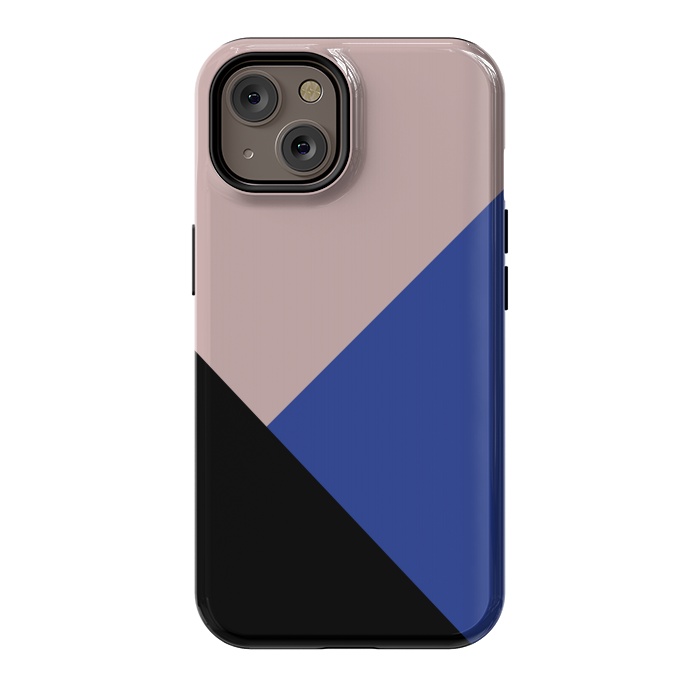 iPhone 14 StrongFit Color Block  by Caitlin Workman